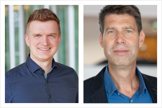 Portraitbilder der Referenten: Prof. Dr. Raphael Zender und Prof. Dr. Alexander Tillmann