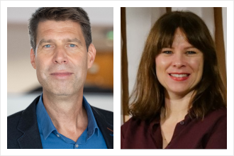 Portraitbilder des Autors und der Autorin: Prof. Dr. Alexander Tillmann und Dr. Ulrike Mascher